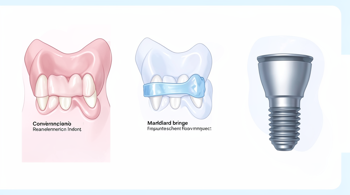 Soluciones accesibles para reemplazar dientes faltantes tras la pérdida de un diente: análisis comparativo para una decisión informada