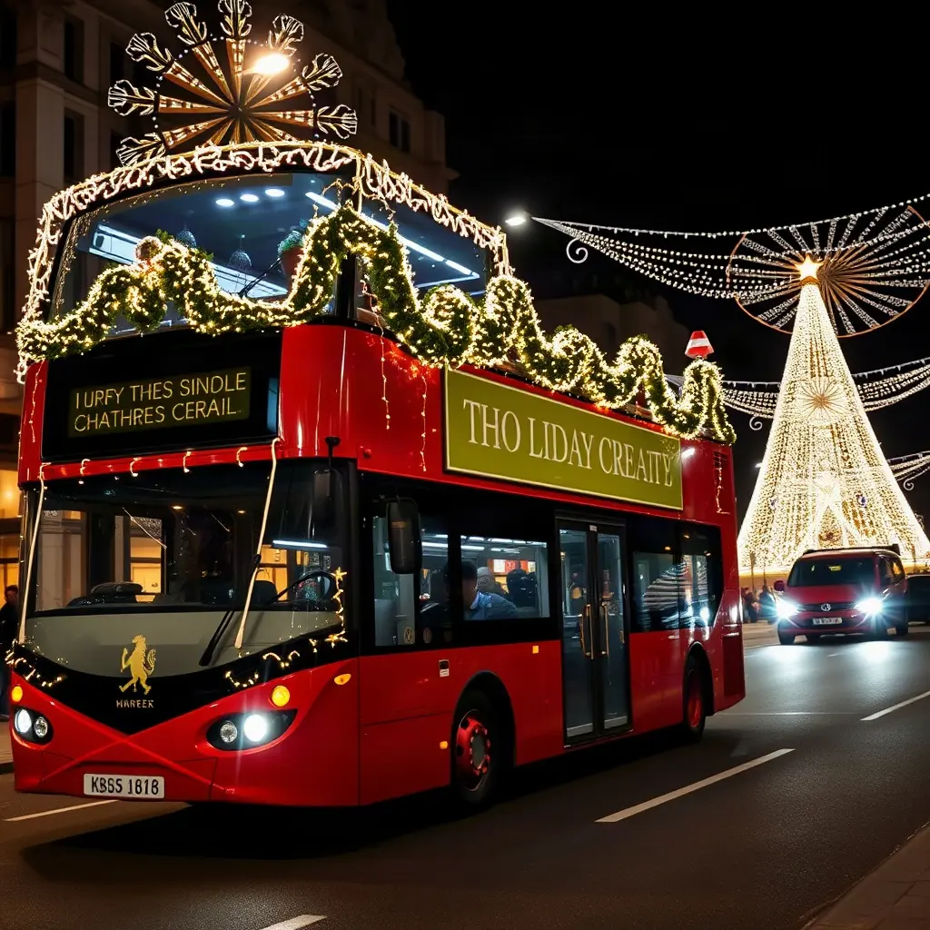 Holiday Bus Tours to Christmas Light Displays: A Guide to Seasonal Group Sightseeing