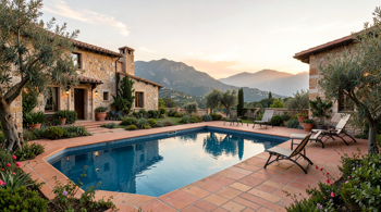 Villa romántica en Mallorca con piscina privada: análisis de zonas, características y precauciones