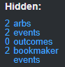 Hidden surebets