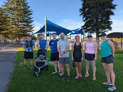 Adelaide Running Crew group running workout