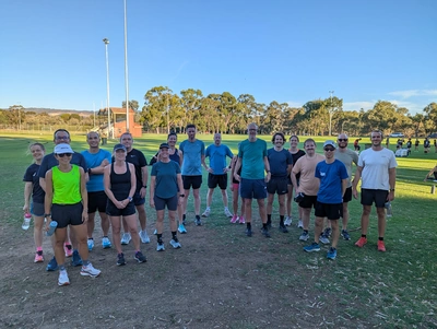 Free social running group session in Adelaide