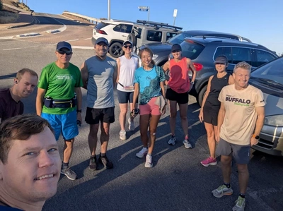 Adelaide Running Crew team running session