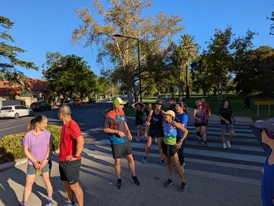 Social running session with Adelaide Running Crew