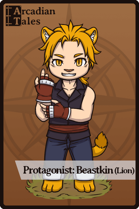 Protagonist C8o - Lion NFT on Algorand