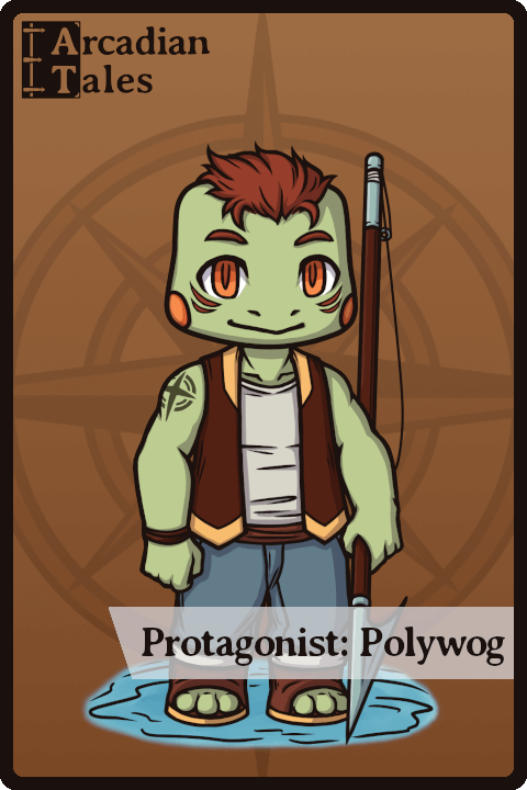 Protagonist C10j - Polywog NFT on Algorand