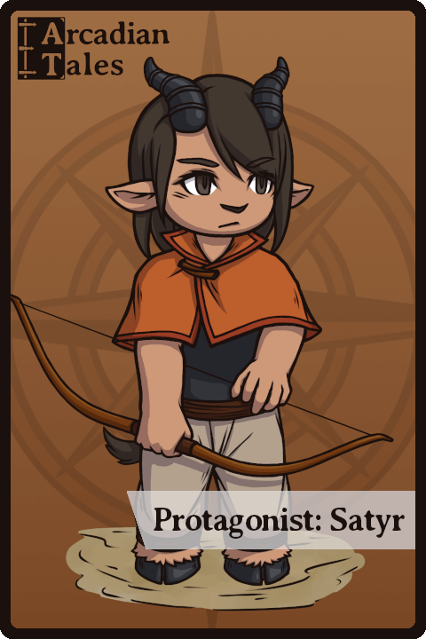 Protagonist C7y - Satyr NFT on Algorand