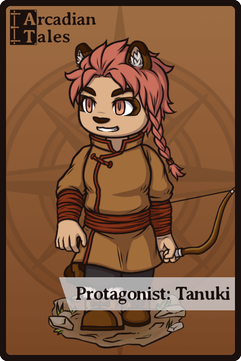 Protagonist C11n - Tanuki NFT on Algorand