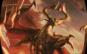 Grixis dragon face preview