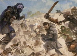 EDH skeleton swarming but swarming is the commander preview