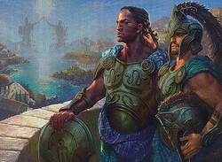 Kynaios  and Tiro of Meletis Landfall preview