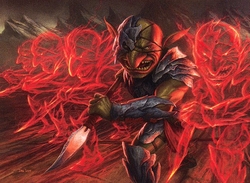 Mono red goblin/dragon spell slinger preview