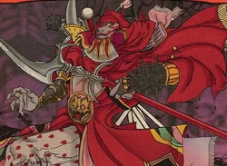 Mono red Samurai preview