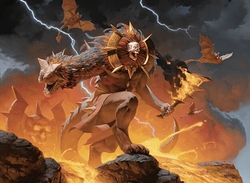 Axonil Epic Poggers Burn Commander burn deck preview