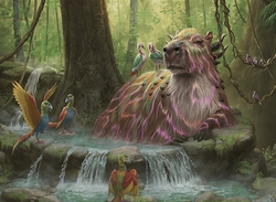 Golgari capybara preview