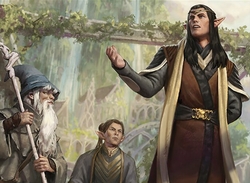 Bouncy Council - Elrond - LOTR Elves preview