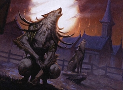 Gruul Werewolf Tribal Deck preview