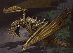 Gleaming Geardrake hoarding its eggs PDH preview