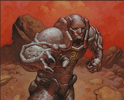 Silver Golem preview