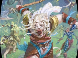 Ajani Human Soldier Tribal preview