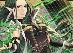 Golgari Anime Girl preview