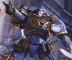 (Redless) Jimmy Space and his Space Marines preview