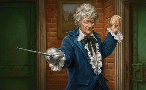 Stupid Card Draw 3rd Doctor Sarah preview