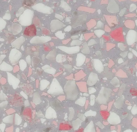 Pink terrazzo