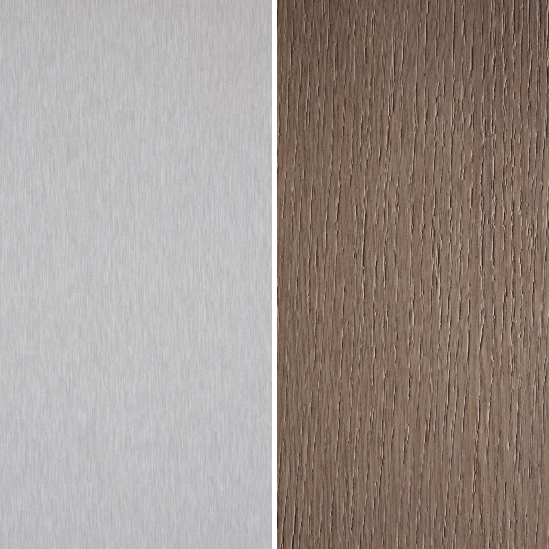 MUR 3283 Abstract Aluminium / 4367 Rovere Rhone - Finition Erre