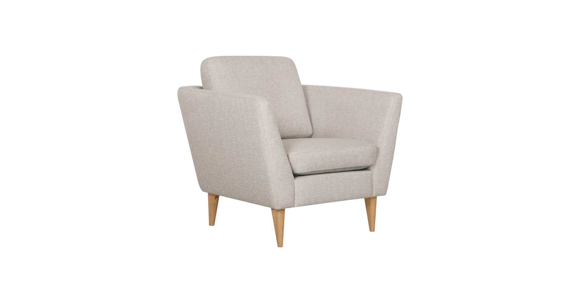 Mynta - Fauteuil - Nancy Light Grey