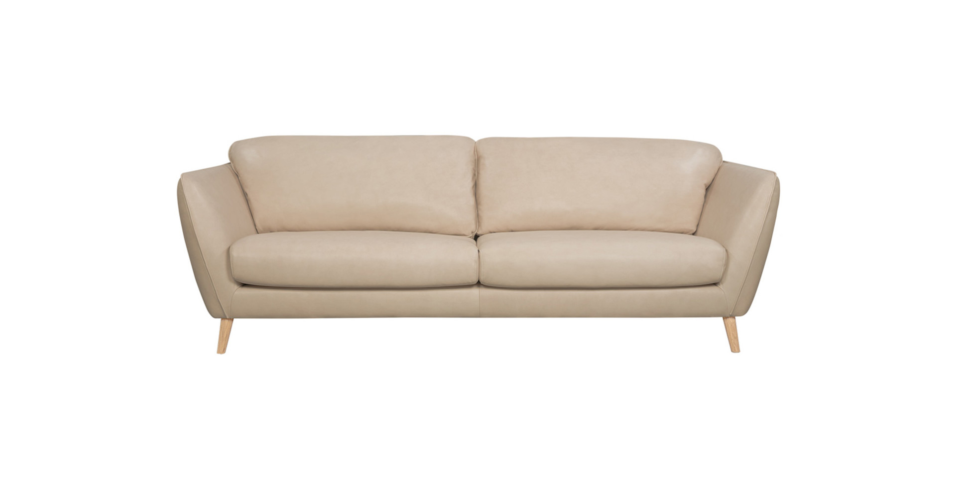 Stella Leather - Canapé - Aniline sand