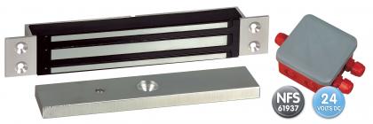 Ventouse électromagnétique En Applique Série 150 Kg, 12 Ou 24V, Avec Un