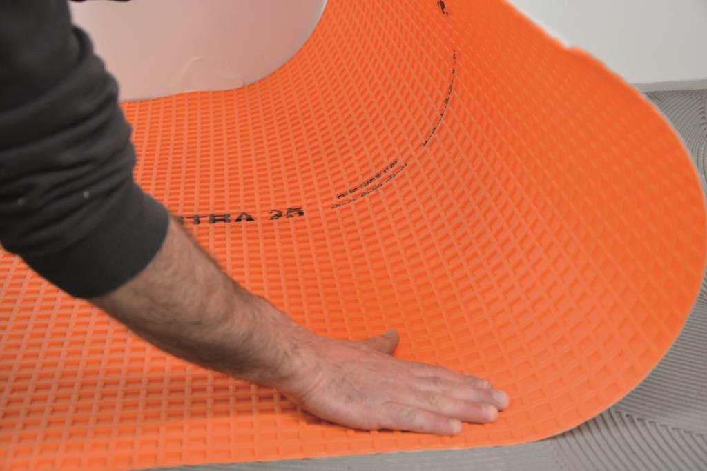 FLOORTEC natte de désolidarisation entre les carreaux et le support, Produits