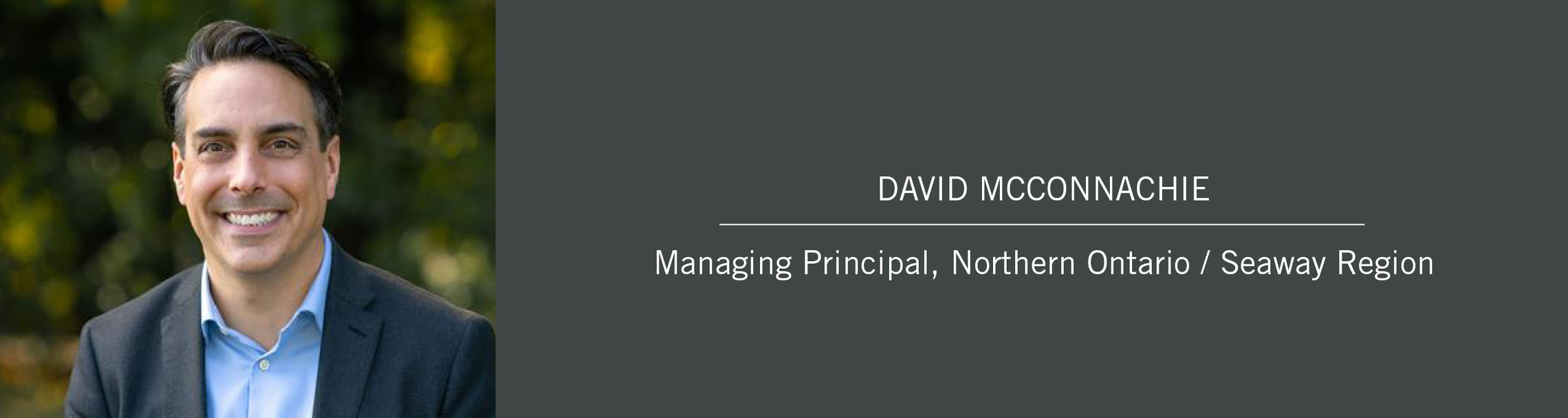 David Mc Connachie Managing Principal