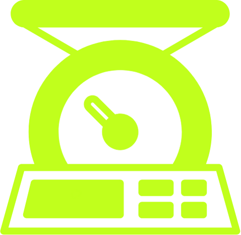 Timbangan Transparan di Lahan