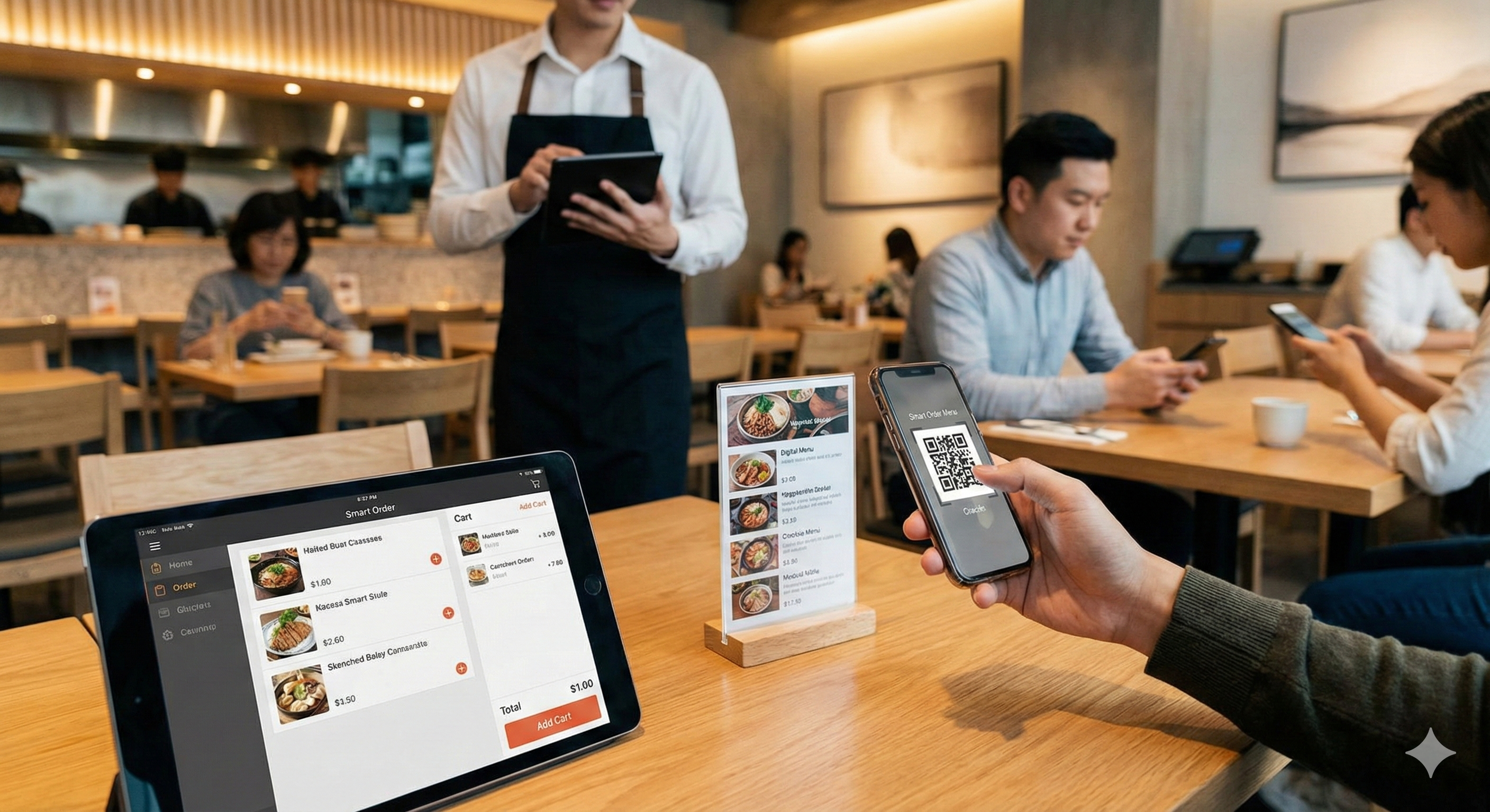 نظام Cafe QR للمطاعم