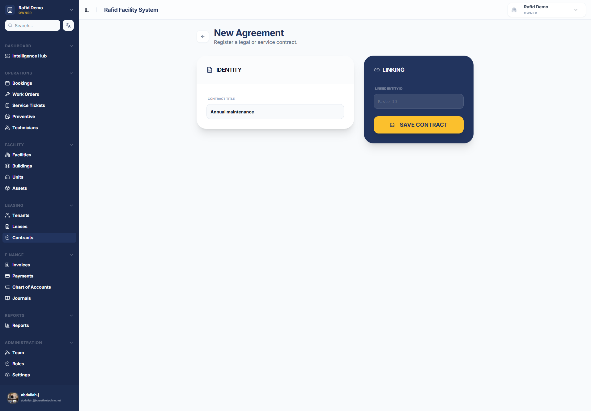 تقليل وقت إدارة الصيانة بنسبة 40%