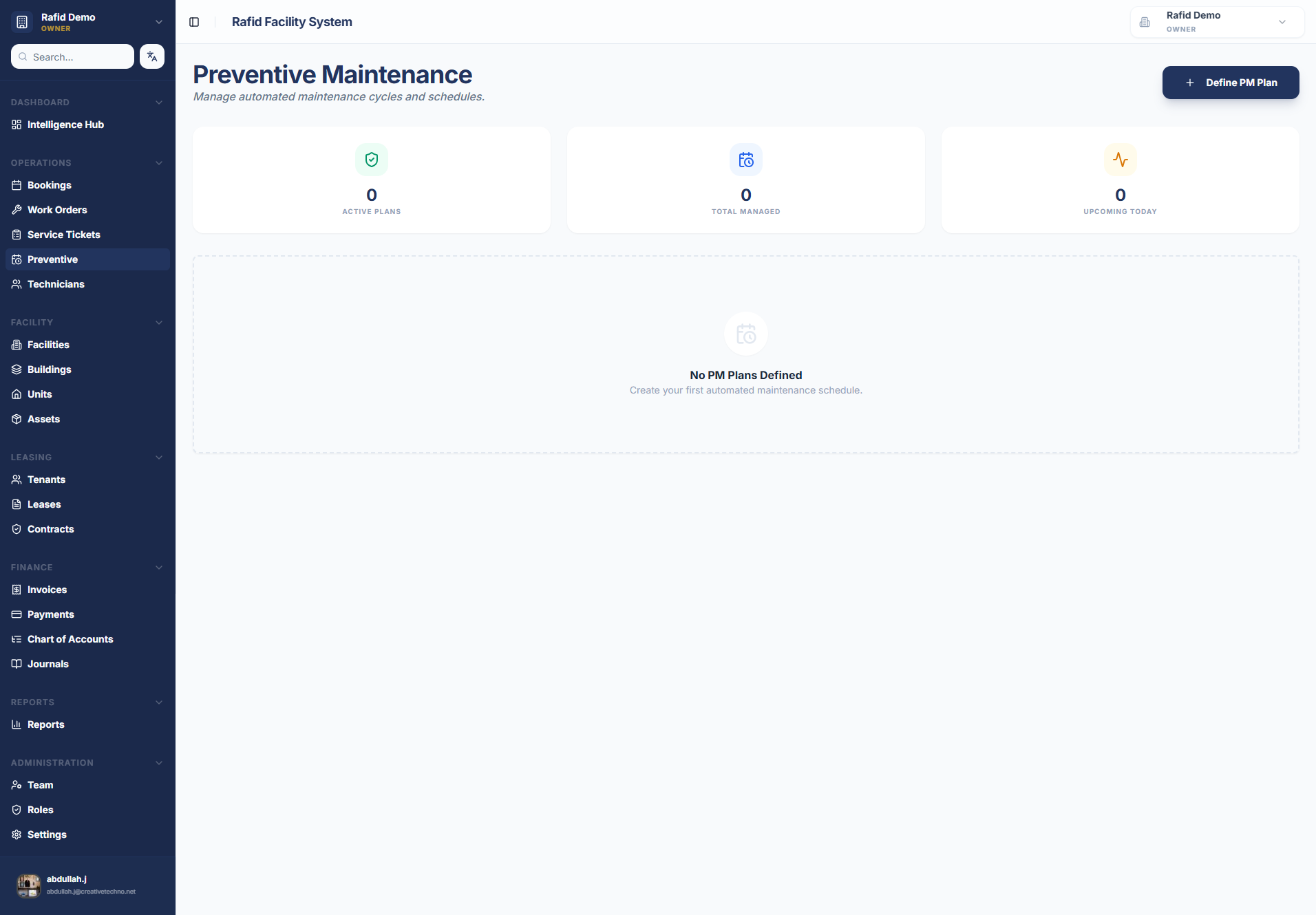 متابعة العقود وتجديدها تلقائيًا