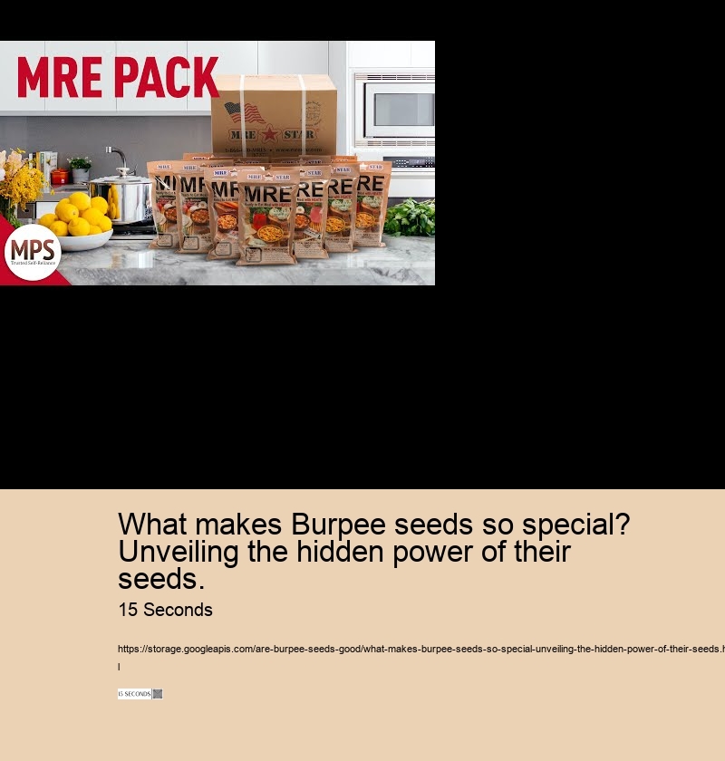 What makes Burpee seeds so special? Unveiling the hidden power of their seeds.