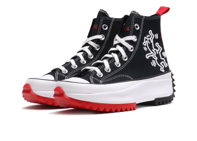 新款Converse女鞋Converse Run Star Hike 聯名款高筒厚底帆布鞋鋸齒底171859C | Yahoo奇摩拍賣