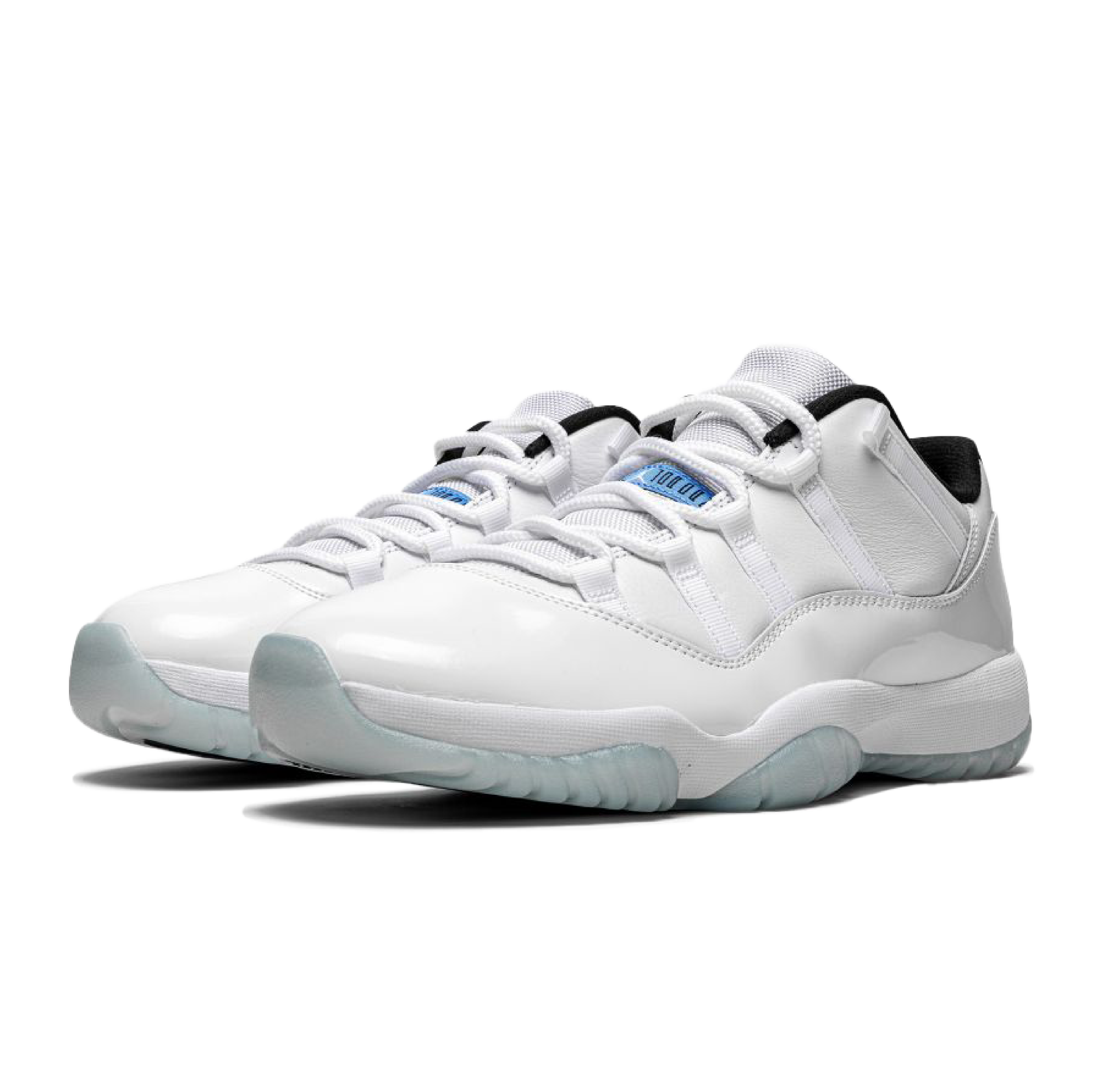 white blue jordan 13