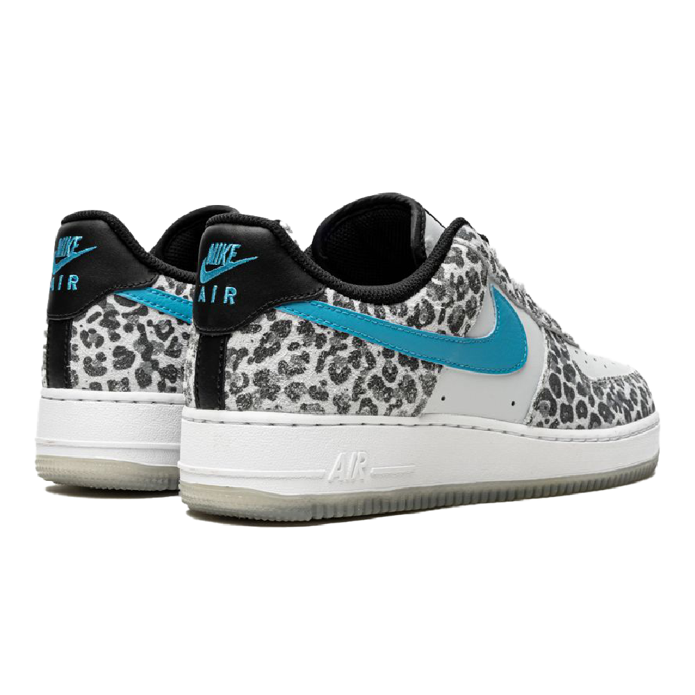 air force 1 leopard blue