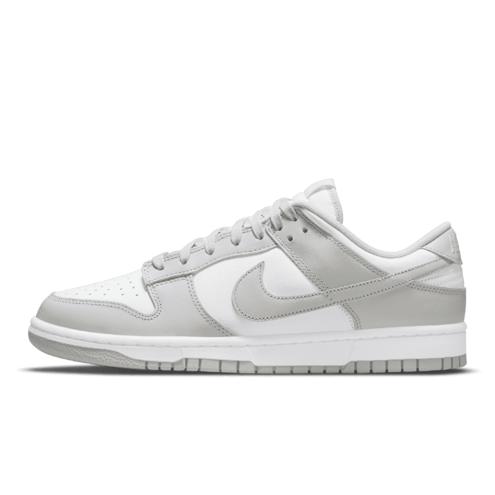 nike dunk low grey fog shoes - size 10