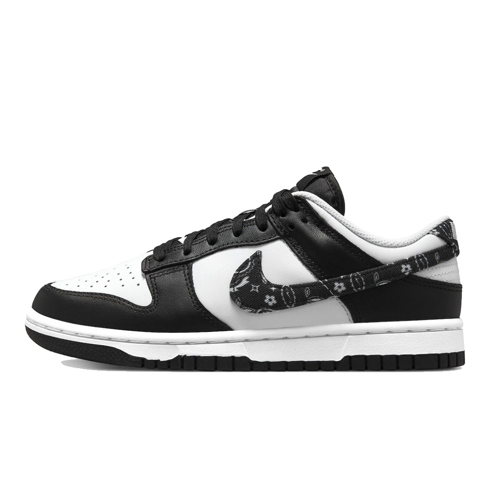 nike dunk low panda paisley