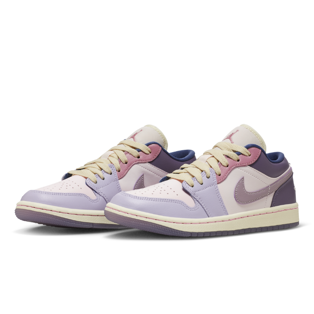 WMNS AIR JORDAN 1 LOW PASTEL PURPLE AREA 02