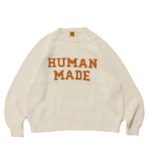 HUMAN MADE RABBIT RAGLAN KNIT SWEATER 品質保証 52%割引 www