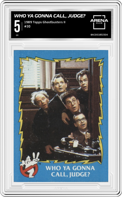 Who Ya Gonna Call, Judge?