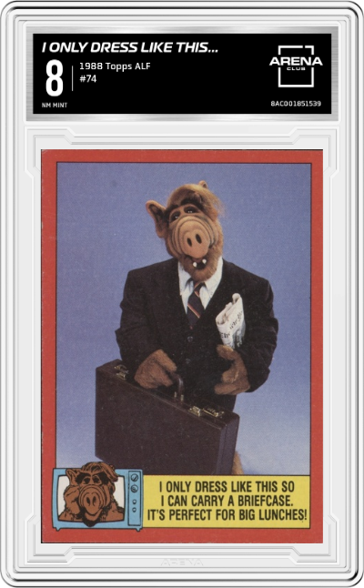 I only dress like this so I can carry a briefcase. It's perfect for big lunches!