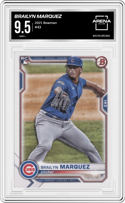 2021 Bowman Brailyn Marquez ARENA CLUB 9.5