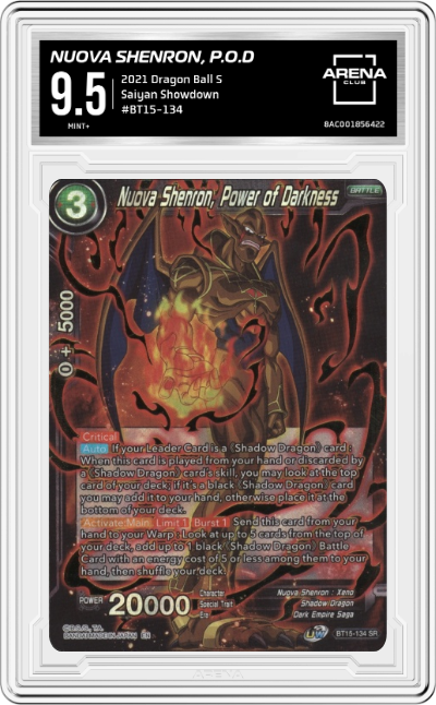 Nuova Shenron, Powe Of Darkness